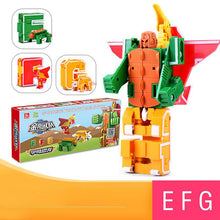 Laden Sie das Bild in den Galerie-Viewer, Buchstaben Dinosaurierspielzeug für Kinder