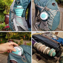 Laden Sie das Bild in den Galerie-Viewer, Outdoor Silikon Faltbare Wasserflasche