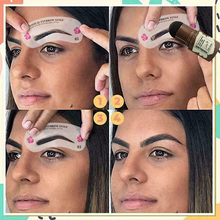 Laden Sie das Bild in den Galerie-Viewer, Augenbrauen-Stempel-Schablonen-Set