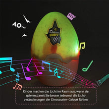 Laden Sie das Bild in den Galerie-Viewer, Dinosaurier-Eier mit realistischem Ton- und LED-Lichteffekt