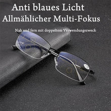 Laden Sie das Bild in den Galerie-Viewer, Titanium progressive Dual-Use-Lesebrille für nah und fern