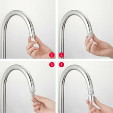 Laden Sie das Bild in den Galerie-Viewer, Drehbarer Doppelfunktions-Bubbler-Wasserhahnkopf