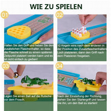 Laden Sie das Bild in den Galerie-Viewer, Kreatives Mini Frosch Bowling Desktop-Spielzeug