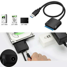 Laden Sie das Bild in den Galerie-Viewer, USB 3.0 bis 2.5 / 3.5 &quot;SATA III Festplattenadapter