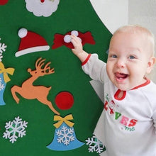 Laden Sie das Bild in den Galerie-Viewer, DIY Filz Weihnachtsbaum（Bestes Geschenk für Kinder）