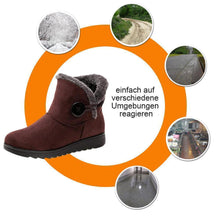 Laden Sie das Bild in den Galerie-Viewer, Damen warme Schneestiefel, 1 Paar