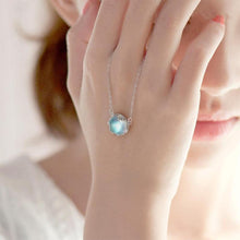 Laden Sie das Bild in den Galerie-Viewer, Aurore Borealis Silberkette