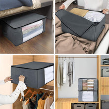 Laden Sie das Bild in den Galerie-Viewer, Large Capacity Breathable Clothes Quilt Storage Bag