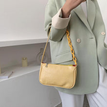 Laden Sie das Bild in den Galerie-Viewer, Krokodil kleine quadratische Tasche