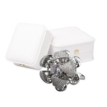 Laden Sie das Bild in den Galerie-Viewer, Einstellbarer Blumen Ring