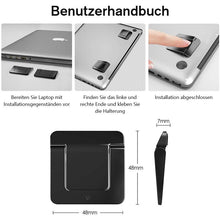 Laden Sie das Bild in den Galerie-Viewer, NEUER Rutschfester tragbarer Laptophalter