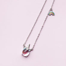 Laden Sie das Bild in den Galerie-Viewer, Einhornförmiger  Schmuck Armband Ohrring Halskette Ring