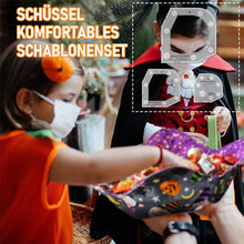 Laden Sie das Bild in den Galerie-Viewer, Halloween Süßigkeitsschüssel Schablonen Schneidlineal Set