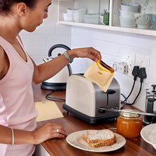 Laden Sie das Bild in den Galerie-Viewer, 🍞Bequee Antihaft Toastabags für Mikrowelle,  Wiederverwendbar, 5er-Paket