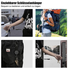 Laden Sie das Bild in den Galerie-Viewer, Multifunktionaler Flaschenöffner Schlüsselanhänger