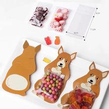 Laden Sie das Bild in den Galerie-Viewer, Niedliche kreative Verpackungstasche für Keks und Bonbon, 10 Stück