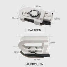 Laden Sie das Bild in den Galerie-Viewer, Tragbares elektrisches Bügeleisen, mit globalem Konvertierungsstecker