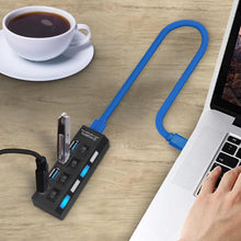 Laden Sie das Bild in den Galerie-Viewer, ✔️Hochgeschwindigkeits-USB-Hub mit mehreren Anschlüssen