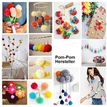 Laden Sie das Bild in den Galerie-Viewer, Multifunktionales Pom-Pom-Hersteller Set