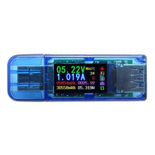 Laden Sie das Bild in den Galerie-Viewer, Farbbildschirm Digitaler voltmeter Amperemeter USB Ladegerät Tester Multimeter