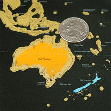 Laden Sie das Bild in den Galerie-Viewer, Mini Kratzbare Weltkarte