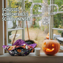 Laden Sie das Bild in den Galerie-Viewer, Halloween Süßigkeitsschüssel Schablonen Schneidlineal Set