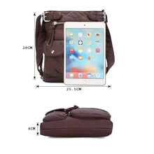 Laden Sie das Bild in den Galerie-Viewer, Multifunktionale Handtasche mit Reißverschlusstaschen