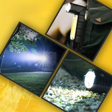 Laden Sie das Bild in den Galerie-Viewer, Multifunktionale 360-Grad-Magnet-Taschenlampe