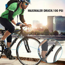 Laden Sie das Bild in den Galerie-Viewer, Mini tragbare Fahrradpumpe