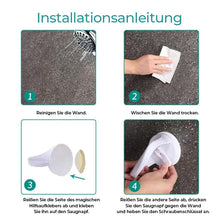 Laden Sie das Bild in den Galerie-Viewer, Fußstützenständer für die Dusche