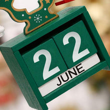 Laden Sie das Bild in den Galerie-Viewer, Kalenderdekoration aus Naturholz