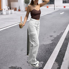 Laden Sie das Bild in den Galerie-Viewer, Lässige Jeans mit geradem Bein