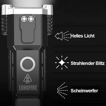 Laden Sie das Bild in den Galerie-Viewer, Notfall-Taschenlampen-Sicherheitshammer