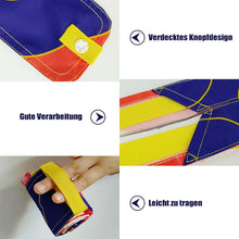 Laden Sie das Bild in den Galerie-Viewer, Faltbare umweltfreundliche Einkaufstasche