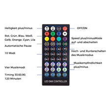 Laden Sie das Bild in den Galerie-Viewer, 💡🌈Bunte Fernbedienungslichter😎