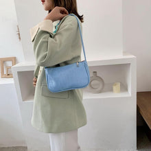 Laden Sie das Bild in den Galerie-Viewer, Krokodil kleine quadratische Tasche