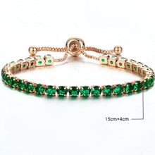 Laden Sie das Bild in den Galerie-Viewer, Glänzendes Kristallarmband