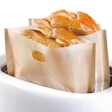 Laden Sie das Bild in den Galerie-Viewer, 🍞Bequee Antihaft Toastabags für Mikrowelle,  Wiederverwendbar, 5er-Paket