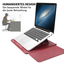 Laden Sie das Bild in den Galerie-Viewer, Elegante Laptoptasche und multifunktionaler Laptopständer