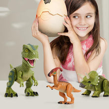 Laden Sie das Bild in den Galerie-Viewer, Dinosaurier-Eier mit realistischem Ton- und LED-Lichteffekt