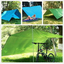 Laden Sie das Bild in den Galerie-Viewer, Markise Sonnenschutz Regenschutz Strand Camping Picknick Pad Feuchtigkeitsschutzmatte (nur Zelt, Unterstützung nicht enthalten)