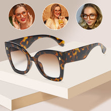 Laden Sie das Bild in den Galerie-Viewer, (🔥Schlussverkauf🔥)Vintage Brillengestell mit großem Rahmen