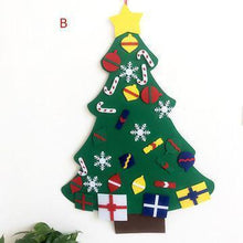 Laden Sie das Bild in den Galerie-Viewer, DIY Filz Weihnachtsbaum（Bestes Geschenk für Kinder）