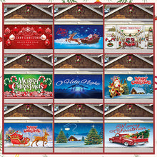 Laden Sie das Bild in den Galerie-Viewer, Weihnachtliche Hintergrunddekorationen aus Stoff