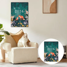 Laden Sie das Bild in den Galerie-Viewer, 🗓️2024 Natur und Tierwelt Kunst Wandkalender🗓️