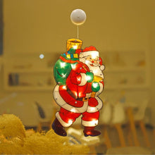 Laden Sie das Bild in den Galerie-Viewer, Weihnachten Fenster Dekorative Saugnapf Lichter