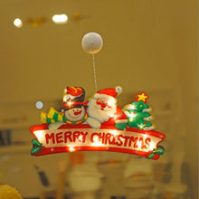 Laden Sie das Bild in den Galerie-Viewer, Weihnachten Fenster Dekorative Saugnapf Lichter