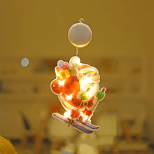 Laden Sie das Bild in den Galerie-Viewer, Weihnachten Fenster Dekorative Saugnapf Lichter