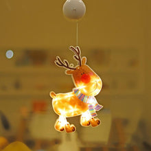 Laden Sie das Bild in den Galerie-Viewer, Weihnachten Fenster Dekorative Saugnapf Lichter