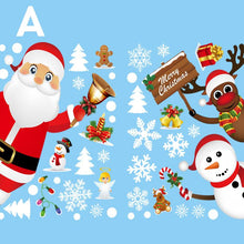 Laden Sie das Bild in den Galerie-Viewer, Weihnachten Fenster Aufkleber